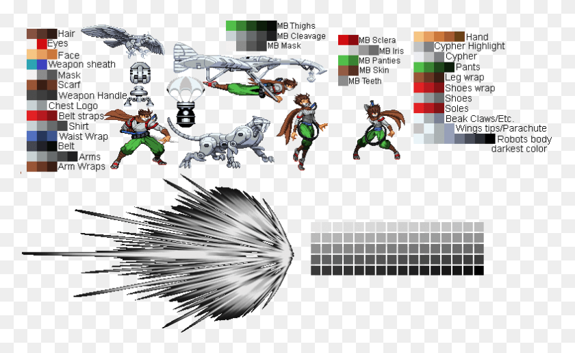 785x458 Descargar Png / Yoshimitsu Tekken 2 Traje De Dibujos Animados, Gráficos, Persona Hd Png