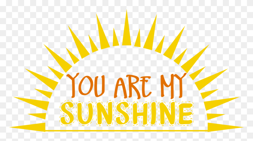 1024x536 You Are My Sunshine, Text, Lighting, Symbol HD PNG Download