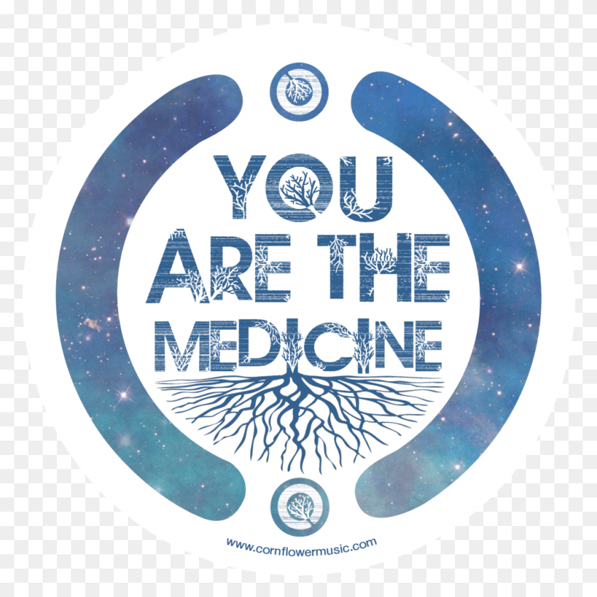 986x986 You Are The Medicine Stickers Circle, Logo, Symbol, Trademark HD PNG Download