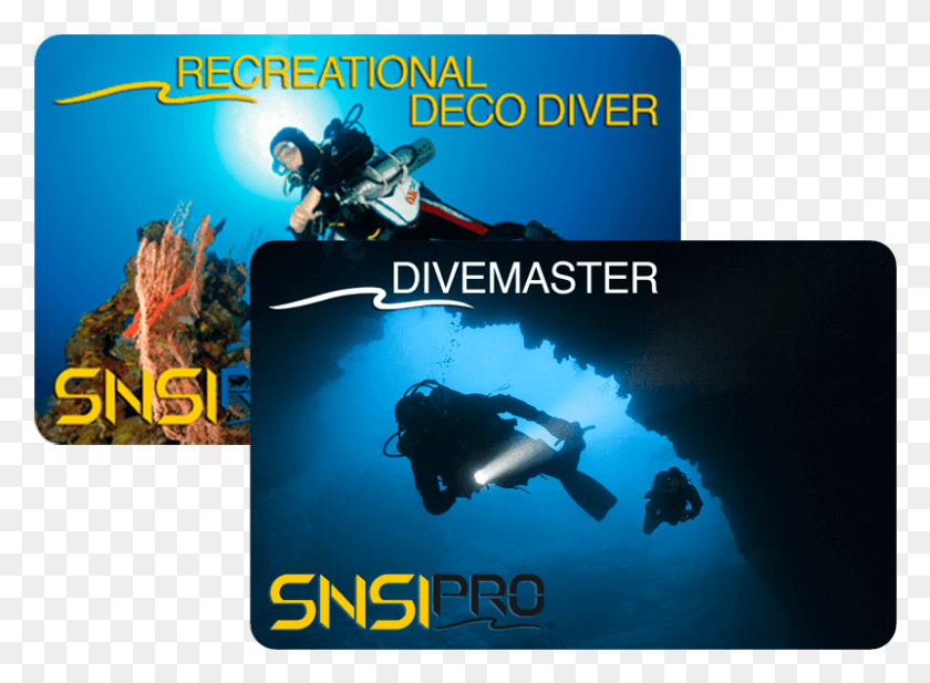 801x572 You Can Advance Your Training And Become Qualified Underwater Diving, Water, Outdoors, Person HD PNG Download