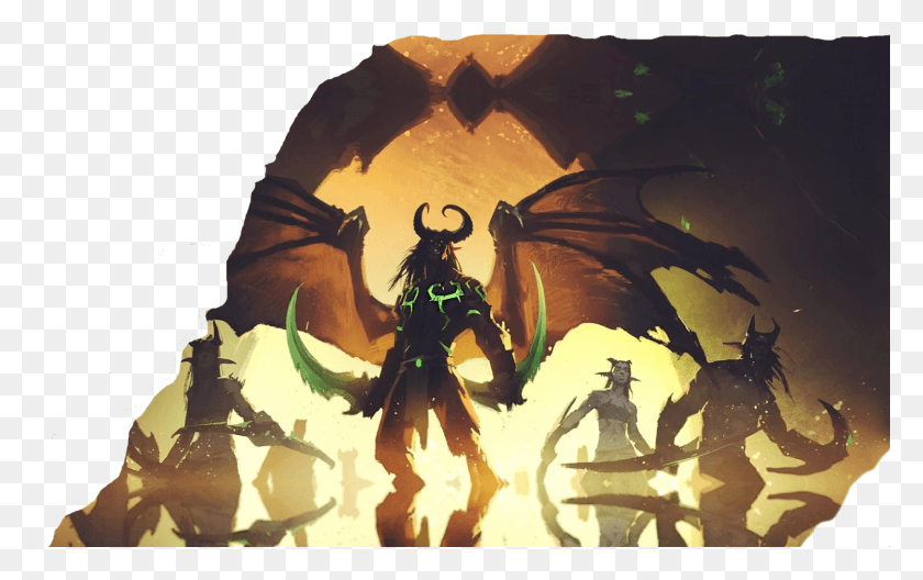 1489x895 You Can Create A Demon Hunter Quickly By Following Illidan Now You Are Prepared, Legend Of Zelda, Horse, Mammal HD PNG Download