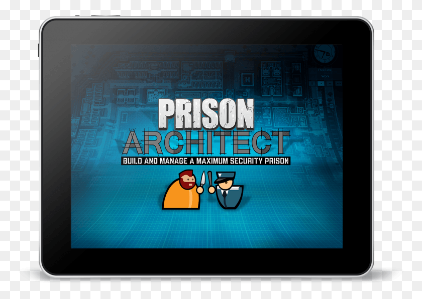 1487x1022 Descargar Png Prison Architect Computadora Tablet, Computadora Tablet, Electrónica, Texto Hd Png