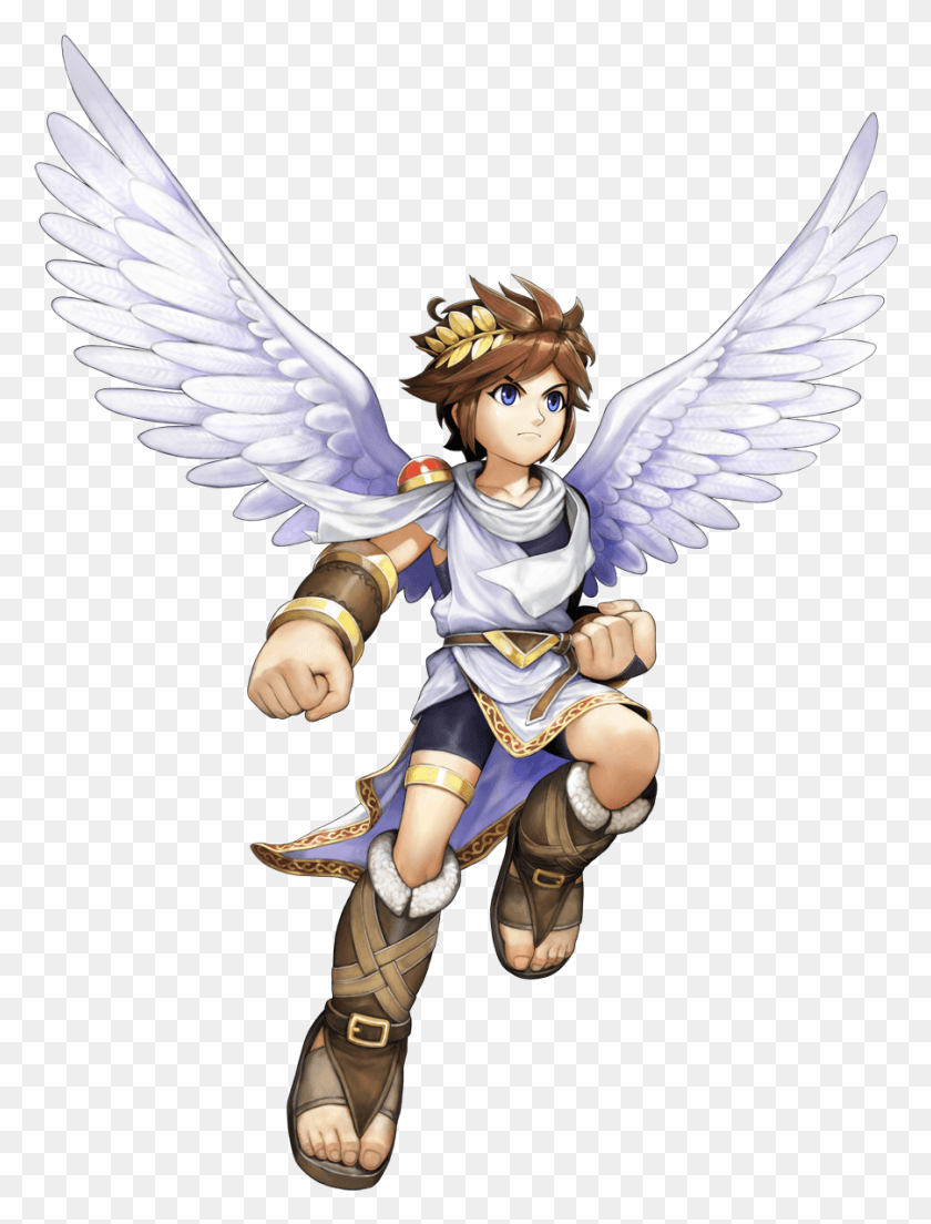 901x1206 You Don39t Need A Stairway To Heaven When You Have Wings Pit Kid Icarus, Angel, Archangel HD PNG Download