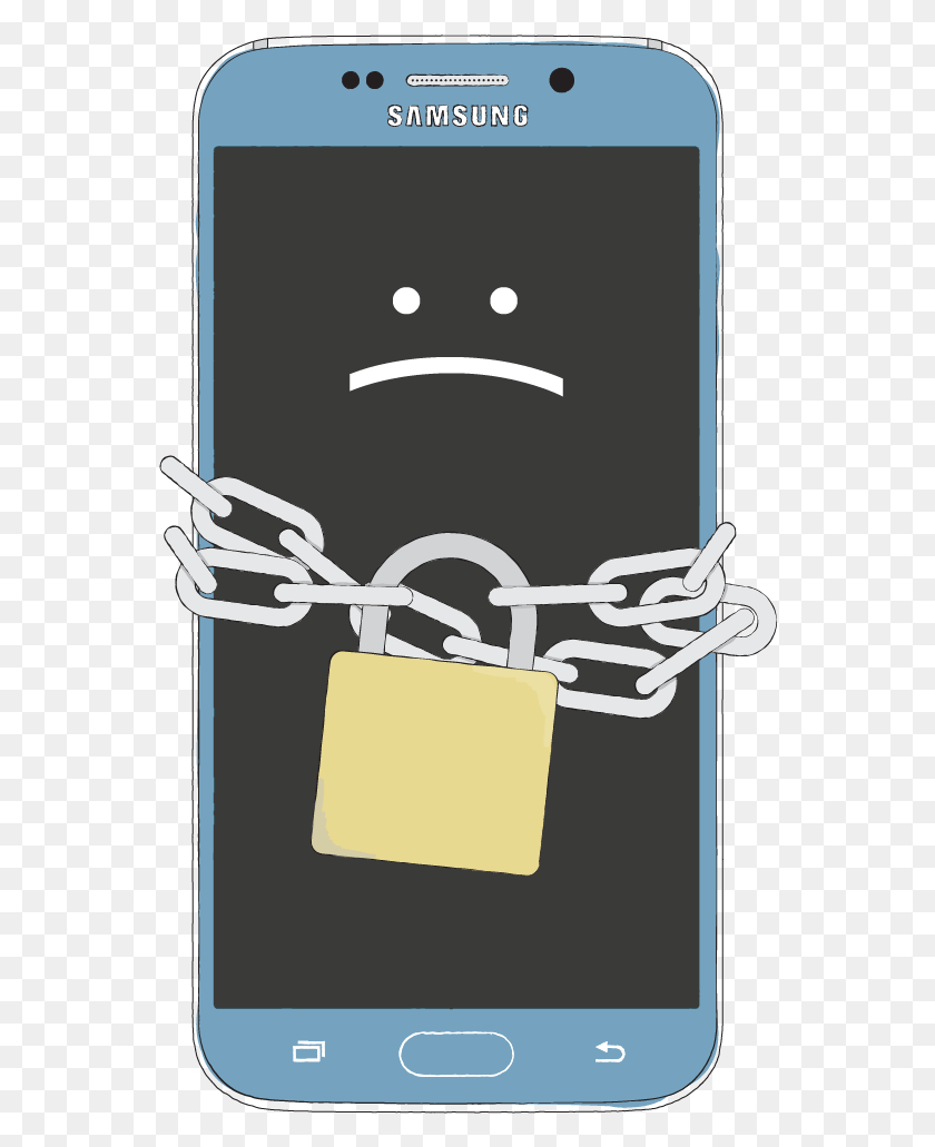 556x971 You Got A Good Deal On A New Phone But It Is Locked Locked Phone Cartoon, Lock, Mobile Phone, Electronics HD PNG Download