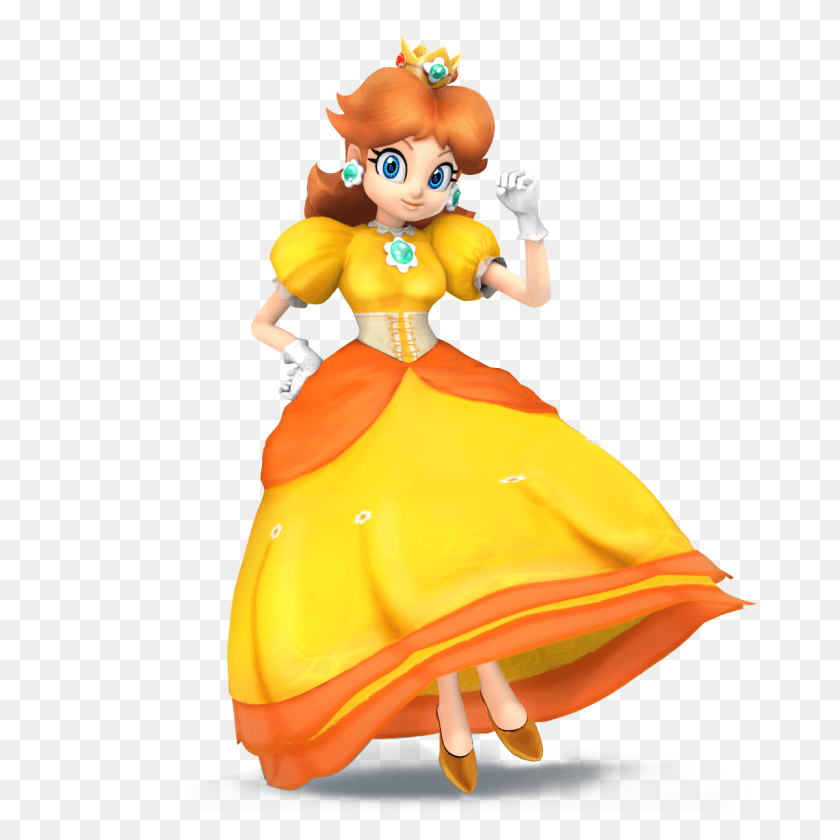 1200x1200 You Know What Really Mashes My Buttons Daisy39s Moveset Super Smash Bros Daisy, Figurine, Costume, Toy HD PNG Download