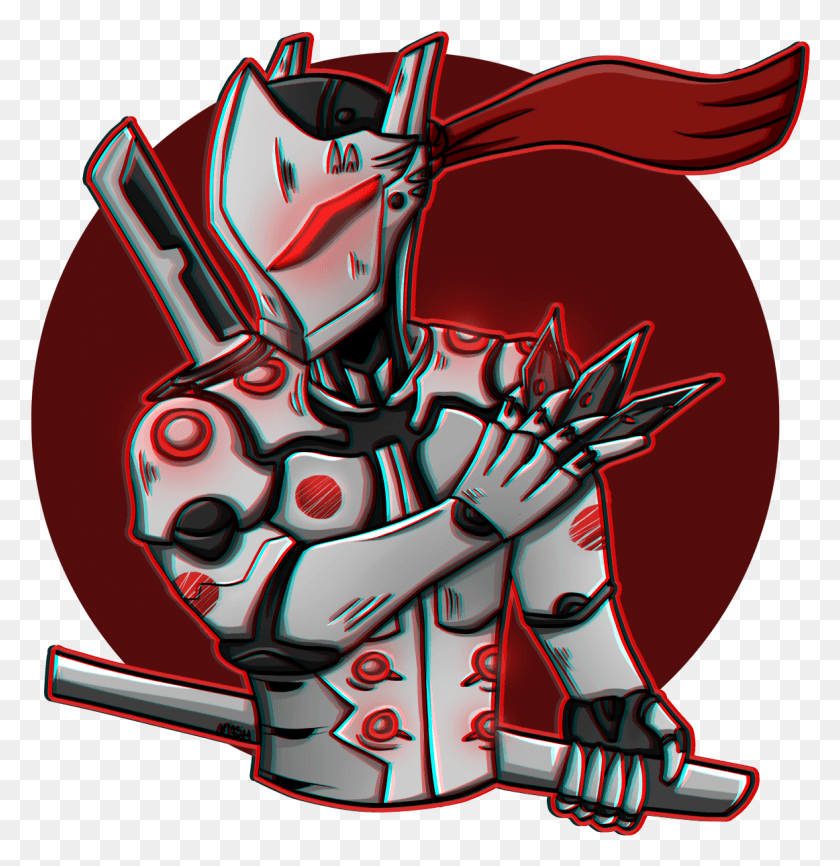 1162x1201 You Know What This Team Needs Genji Nihon Genji Art, Hand, Knight HD PNG Download