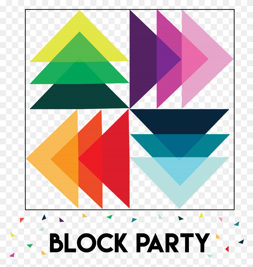 3900x4142 Вы Можете Быть Заинтересованы В Вечеринке Quilt Block Party, Треугольник, Графика Hd Png Скачать
