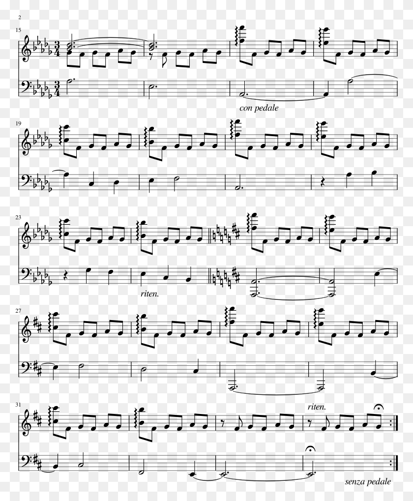 780x959 You May Call Me Marth Sheet Music Composed By Composition Please Call Me Baby Piano Sheet Music, Gray, World Of Warcraft HD PNG Download