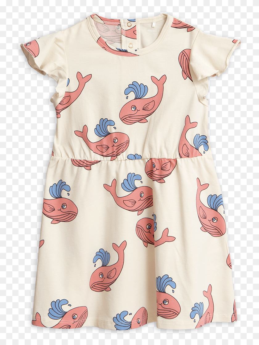745x1059 You Might Also Like Girl39s Mini Rodini Whale Wing Dress, Clothing, Apparel, Blouse HD PNG Download
