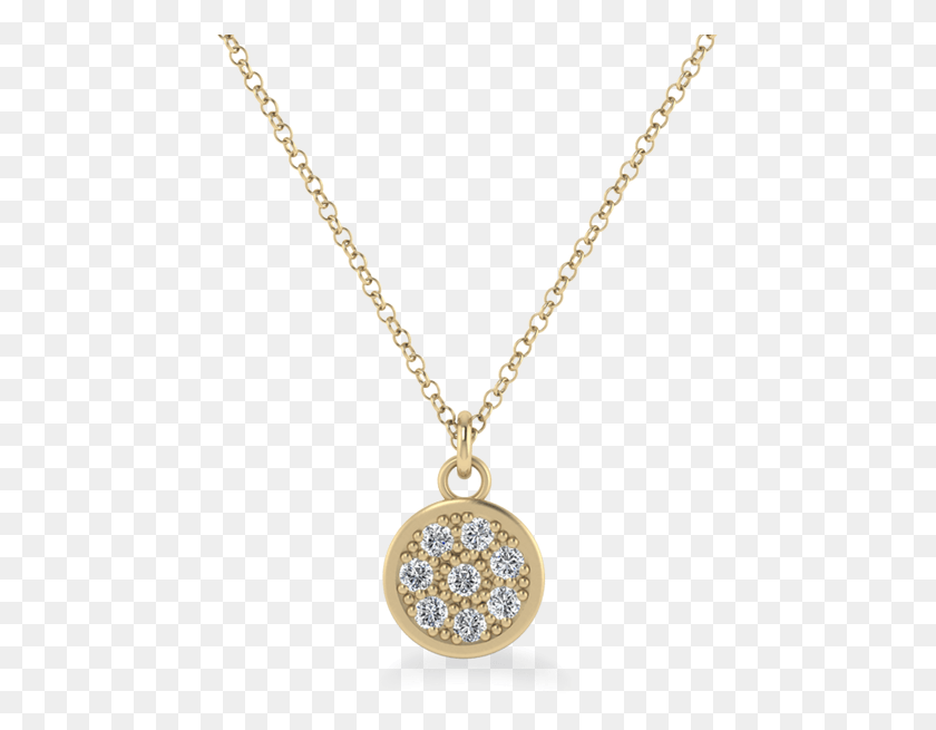 455x595 Descargar Png / Collar De Piña De Diamante De Oro Png