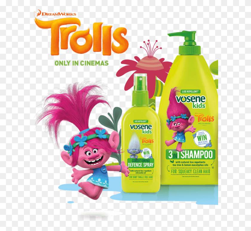 620x714 You Might Be Wondering What Trolls Vosene Kids Shampoo Poppy Troll, Bottle, Lotion HD PNG Download