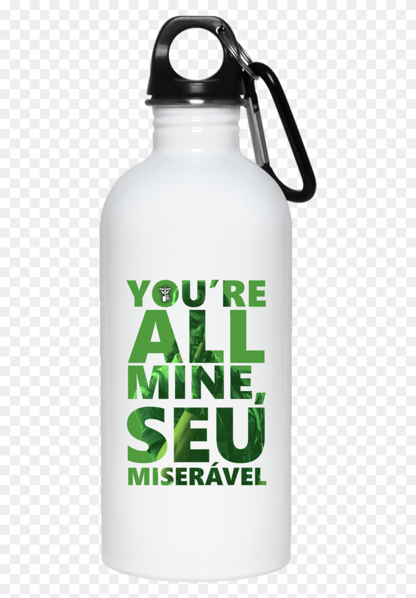442x1148 You Re All Mine Water Bottle, Liquor, Alcohol, Beverage HD PNG Download