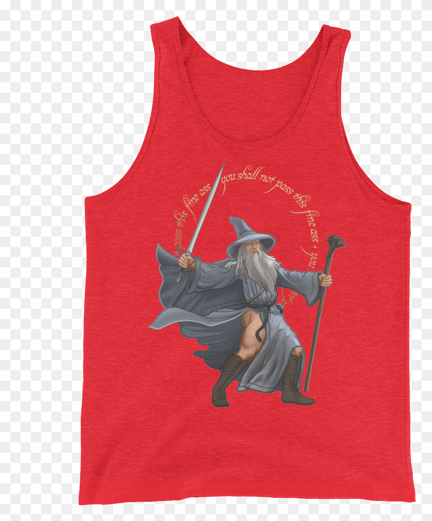 778x953 You Shall Not Pass This Fine Ass Tank Top Swish Active Tank, Clothing, Apparel, Person HD PNG Download