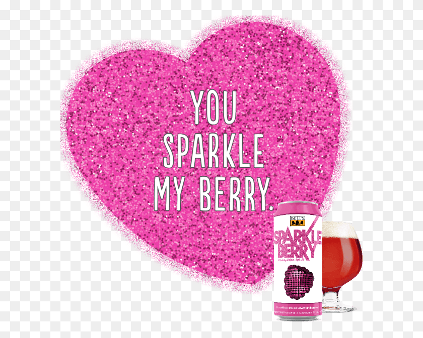 601x613 You Sparkle My Berry Love, Light, Glitter, Purple HD PNG Download