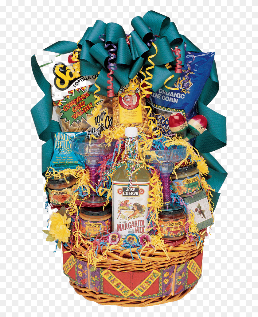 649x975 You Will Be Delivering A Party With This Fun Amp Festive Cinco De Mayo Gift Basket, Food, Sweets, Confectionery HD PNG Download