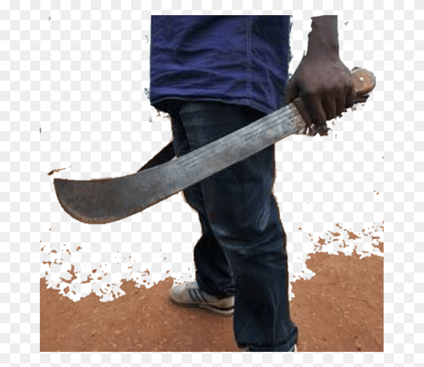 681x667 Young Couple Attacked By Blacks At Home In Great Brak Panga Knife South Africa, Axe, Tool, Person HD PNG Download