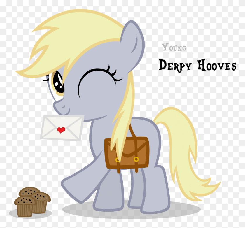 983x911 Young Derpy Hooves Recycling Bin Icon File, Outdoors, Book, Graphics HD PNG Download