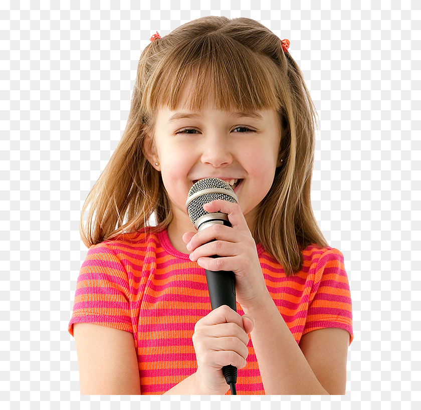 572x758 Young Girl Singing, Person, Human, Finger HD PNG Download
