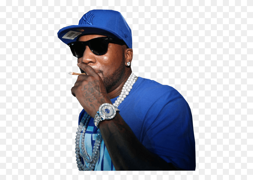 461x537 Young Jeezy Young Jeezy Smoking A Blunt, Person, Human, Sunglasses HD PNG Download