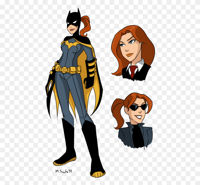 464x717 Young Justice Batgirl By Msciuto Young Justice, Sunglasses, Accessories, Accessory HD PNG Download