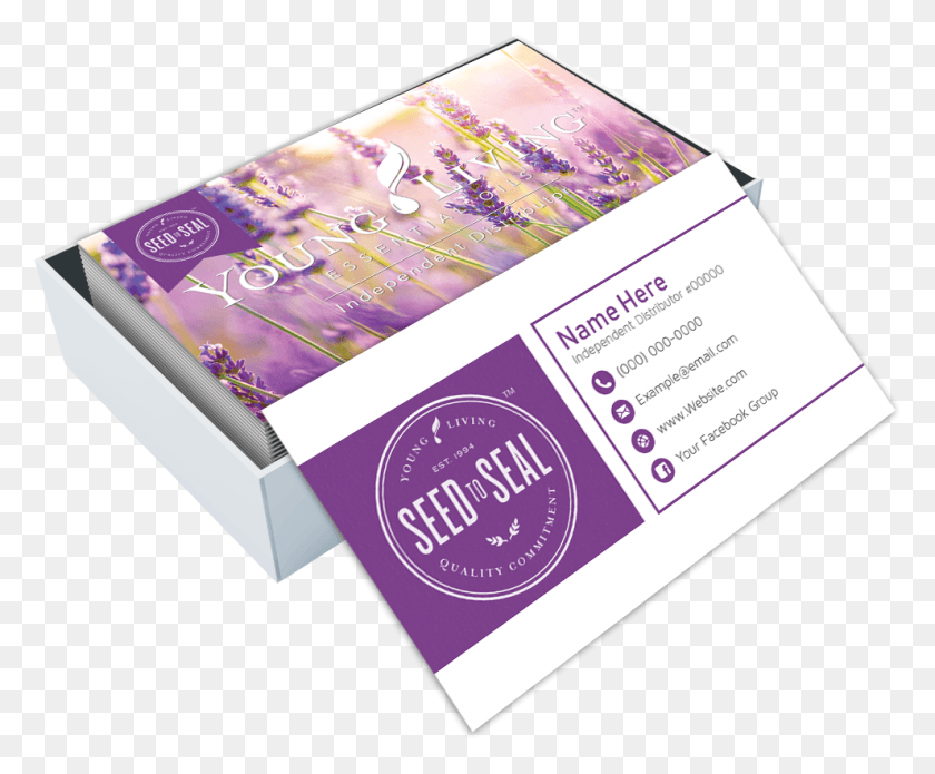 990x807 Young Living Business Cards Transparent Background Business Card, Flyer, Poster, Paper HD PNG Download