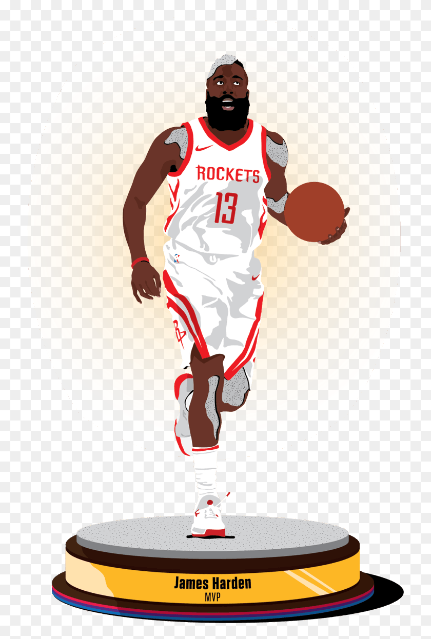 735x1186 Your 2017 18 Nba Mvp Is The Beard James Harden 2018, Person, Human, People HD PNG Download