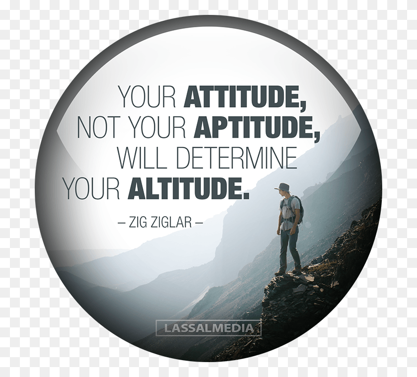 700x700 Your Attitude Not Your Aptitude Will Determie Your Your Attitude Not Your Aptitude Will Determine Your, Poster, Advertisement, Person HD PNG Download
