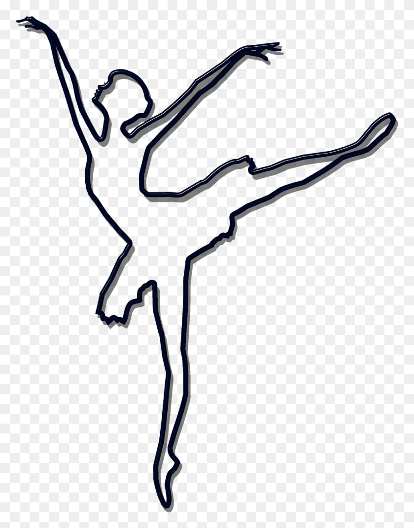 971x1261 Your Bodyfree Pictures Free Photos Line Art Ballet Silhouette, Acrobatic, Dance, Leisure Activities HD PNG Download