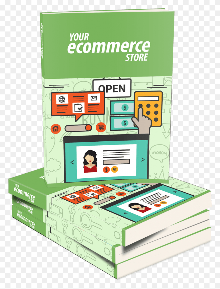 891x1191 Your Ecommerce Store Ebook Ecommerce Stores, Advertisement, Flyer, Poster HD PNG Download