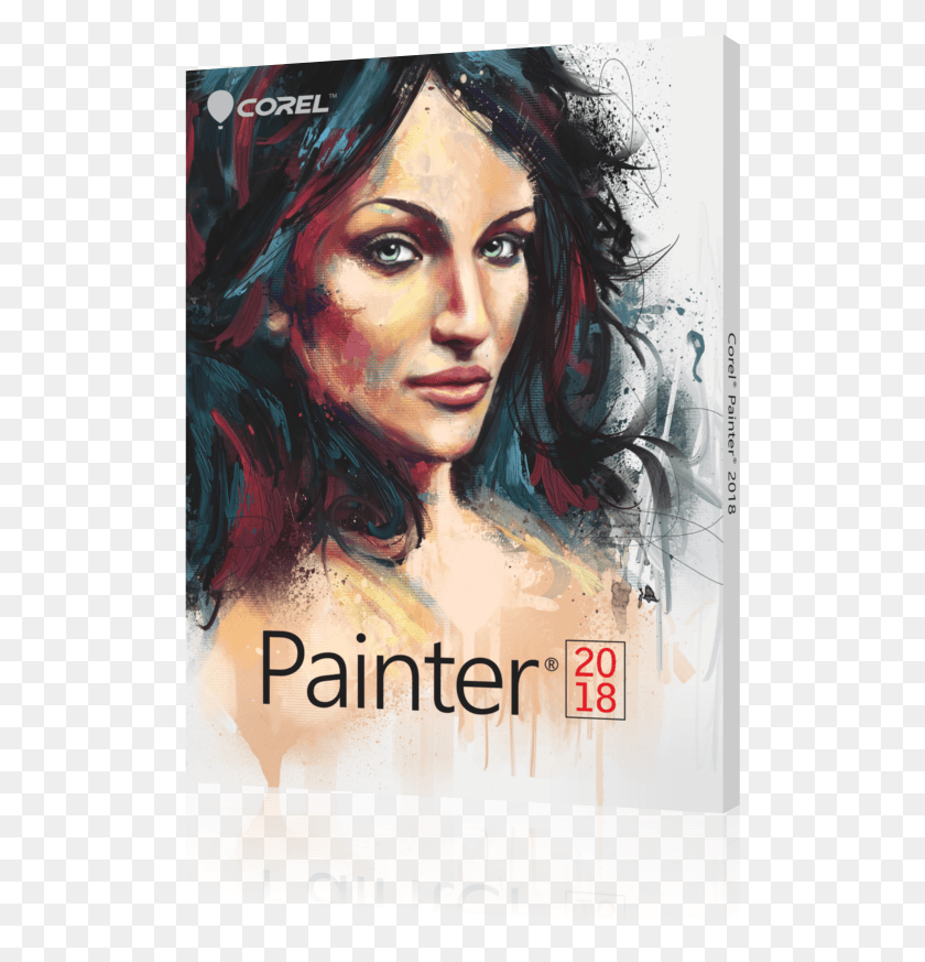 505x813 Бесплатная Пробная Версия Corel Painter Corel Painter 2018 Dvd, Человек, Человек Hd Png Скачать