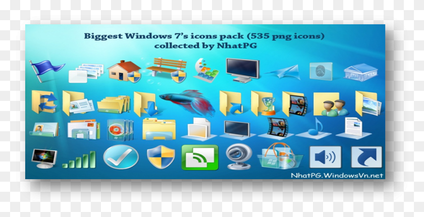 900x428 Descargar Png Su Guía Para Windows Iconos De Windows 7, Computadora, Electrónica, Monitor Hd Png