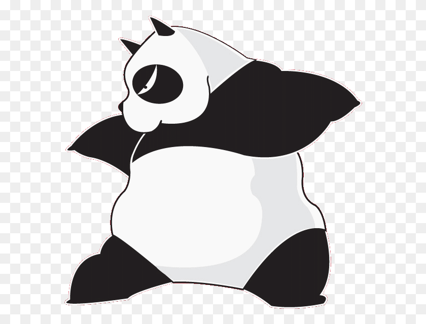 Your Latest Searches Ranma Panda, Animal, Stencil, Bird HD PNG Download