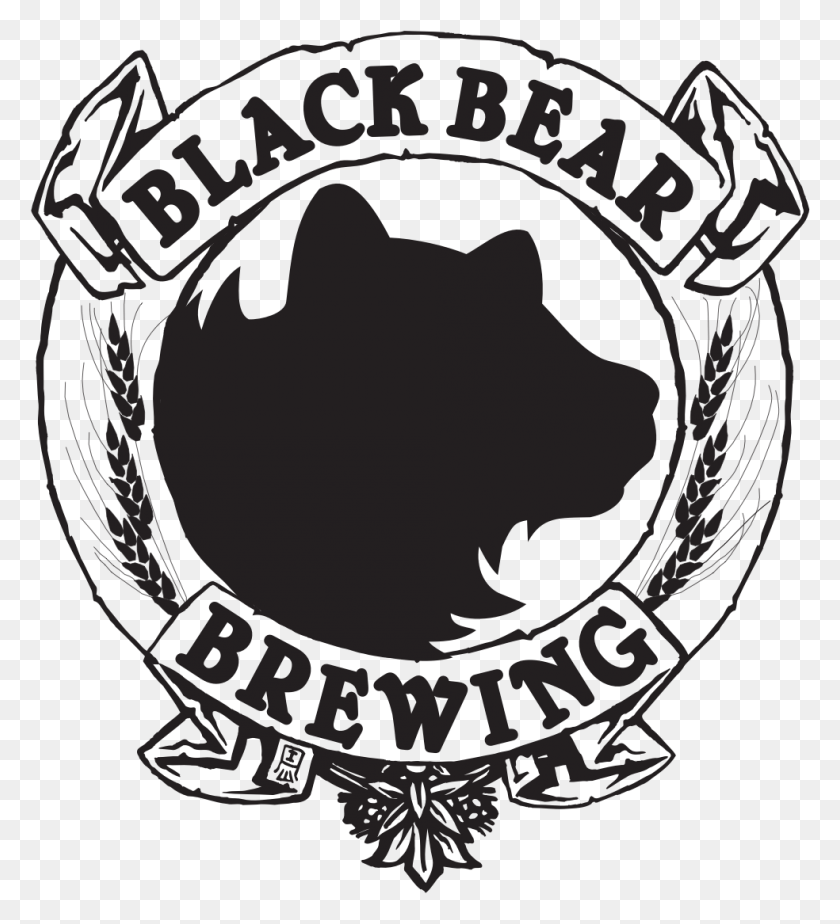 984x1091 Su Original Black Bear Brewery Orono Maine, Símbolo, Emblema, Texto Hd Png