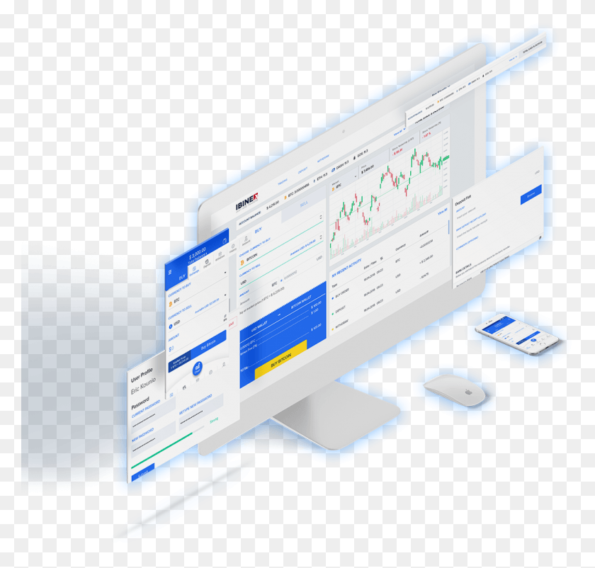 1030x981 Your Own Eu Licensed Private Label Crypto Exchange Web Design, Text, Monitor, Screen HD PNG Download