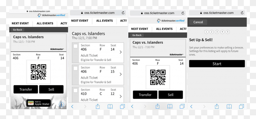 2569x1095 Your Tickets Are Now For Sale On The Ticketmaster Receiving Transfer Tickets Ticketmaster, Text, Menu, Qr Code HD PNG Download