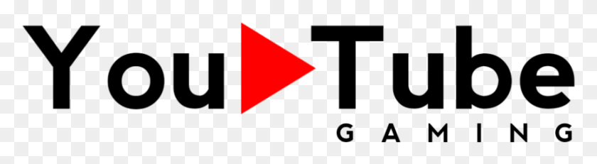 863x190 Логотип Youtube Gaming, Треугольник, Стрелка Png Скачать