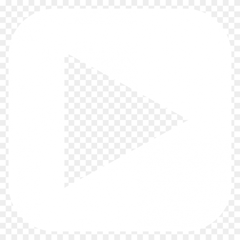 886x887 Youtube Icon Block Белый Знак, Визитная Карточка, Бумага, Текст Hd Png Скачать