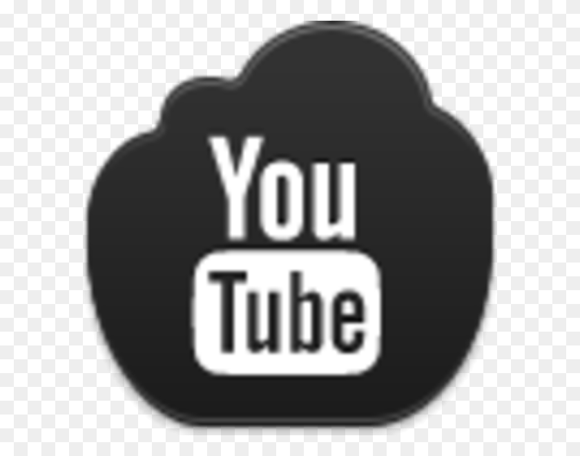 600x600 Youtube Icon Image Youtube Logo Black, Label, Text, Sticker HD PNG Download