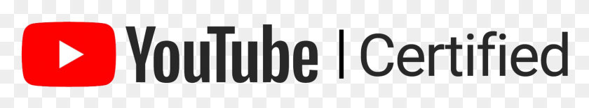 1528x188 Descargar Png Logotipo De Youtube Transparente Insignia De Socio Certificado De Youtube, Número, Símbolo, Texto Hd Png