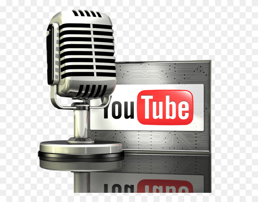 602x600 Youtube Mic Icon London Waterloo Station, Mixer, Appliance, Projector HD PNG Download