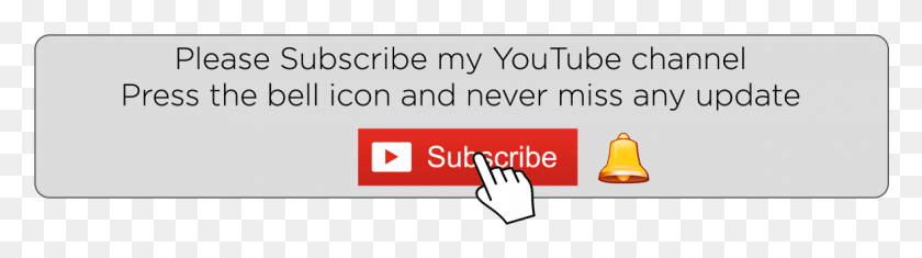 1183x266 Youtube Subscribe Button And Bell Icon Free Parallel, Text, Face, Female HD PNG Download