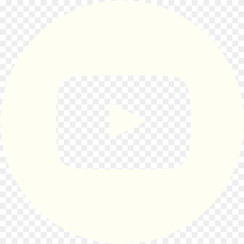 Youtube Video Logo Black And White, Disk, Triangle Transparent PNG