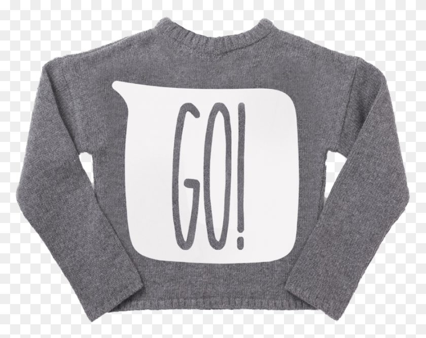 877x683 Yporqu Stop Amp Go Knitted Sweater Sweater, Sleeve, Clothing, Apparel HD PNG Download