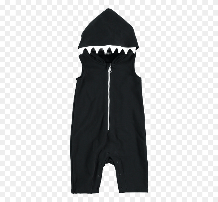 304x720 Yporqu Wolf Baby Jumper Shark, Clothing, Apparel, Zipper HD PNG Download
