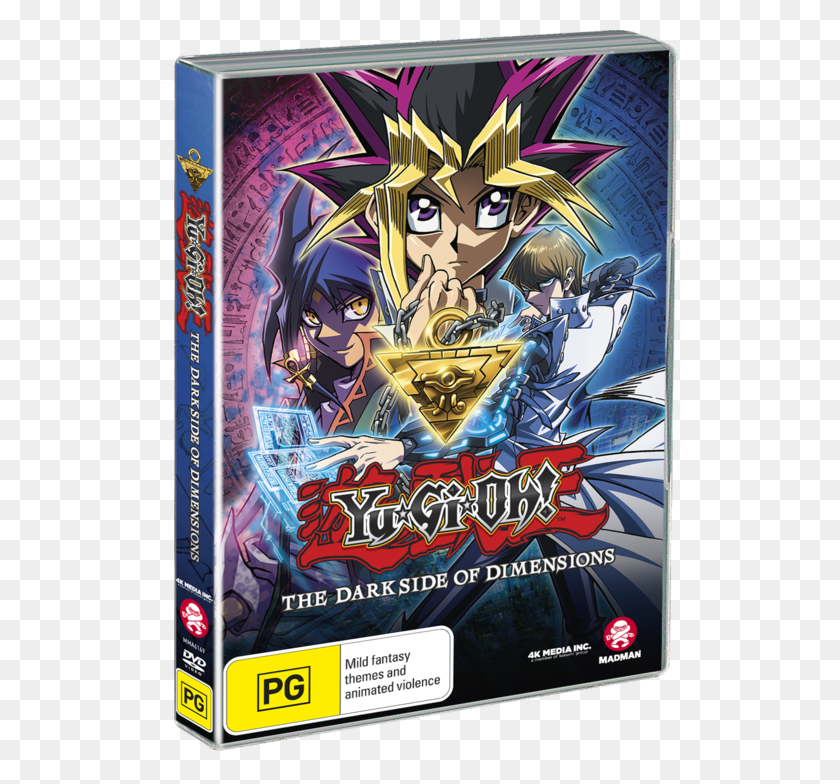 516x724 Yu Gi Oh Dvd Yu Gi Oh The Dark Side Of Dimensions Blu Ray, Poster, Advertisement, Disk HD PNG Download