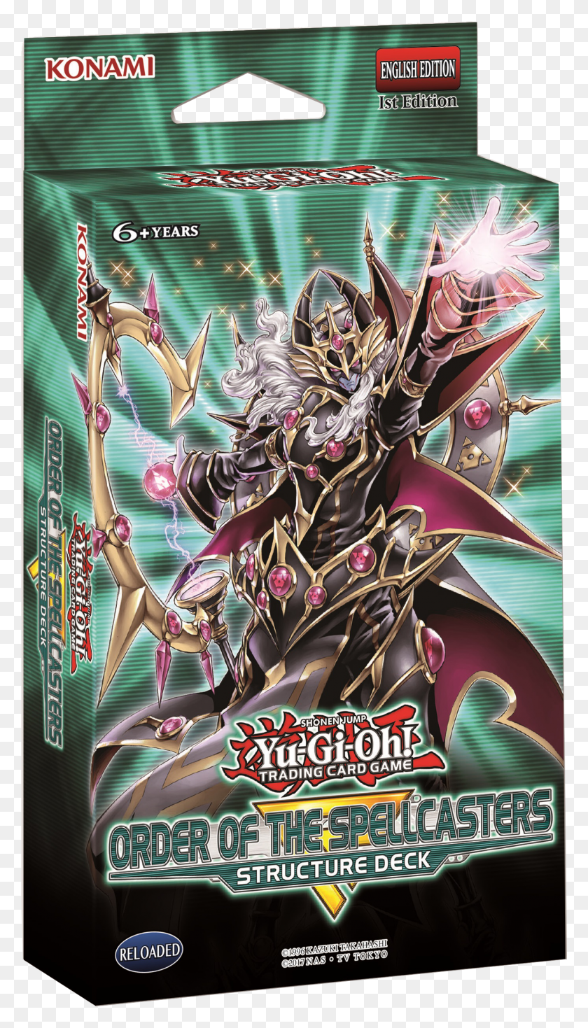 1389x2510 Yu Gi Oh Order Of The Spellcasters Structure Deck Yugioh Order Of The Spellcasters HD PNG Download