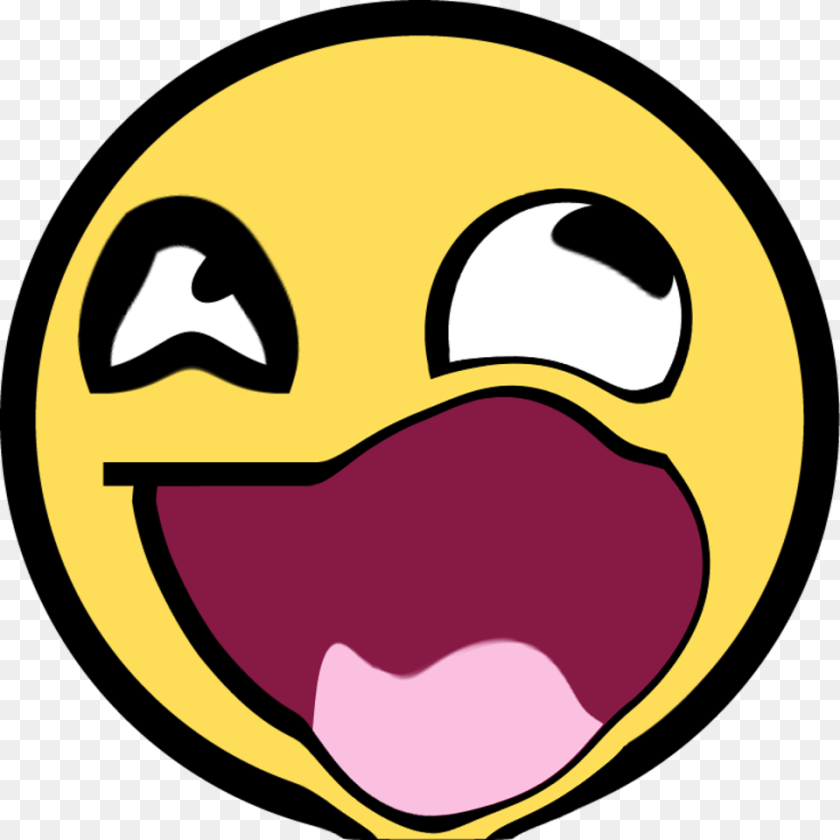 960x960 Yucky Face Emoji Clipart Funny Happy Faces, Head, Person, Astronomy, Moon PNG