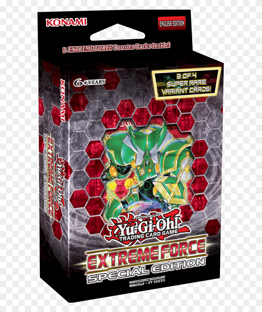 603x940 Descargar Png / Yugioh Extreme Force Edición Especial, Cartel, Publicidad Hd Png