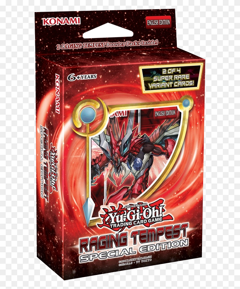 598x948 Yugioh Raging Tempest Special Edition, Poster, Advertisement, Arcade Game Machine HD PNG Download