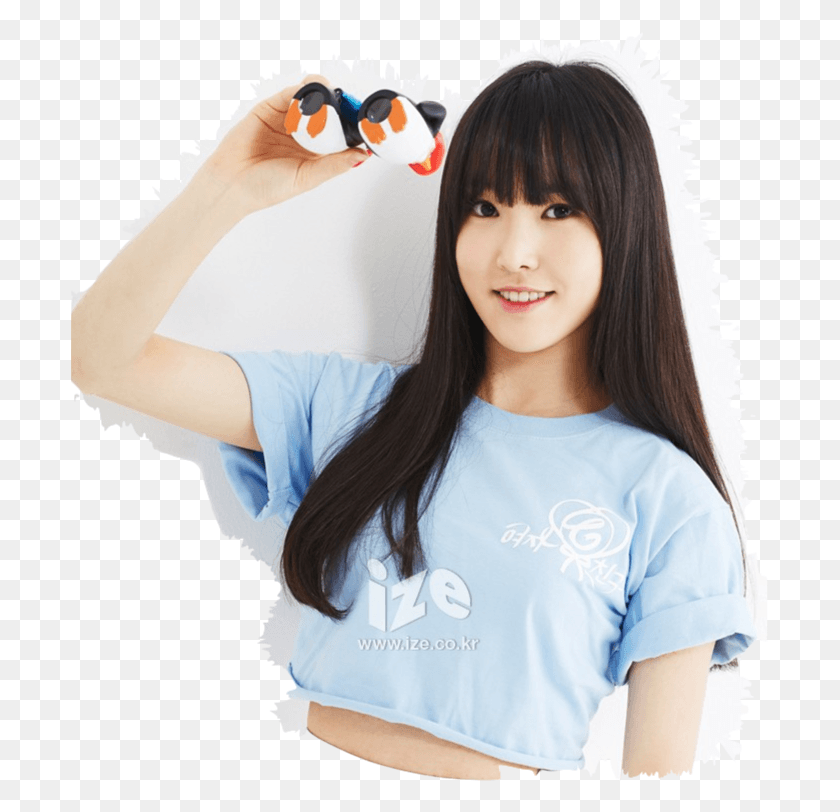697x752 Yuju Gfriend Yuju Glass Bead Photoshoot, Person, Human, Face HD PNG Download